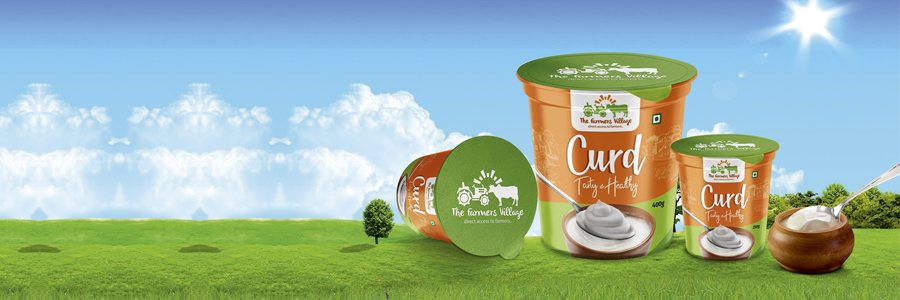 Curd Pouch design