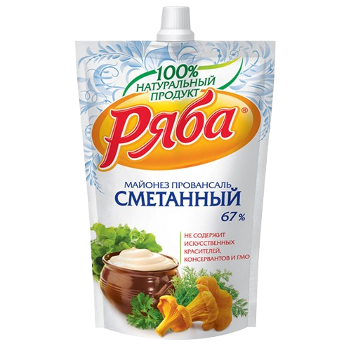Salad Dressings Pouch Packing Design