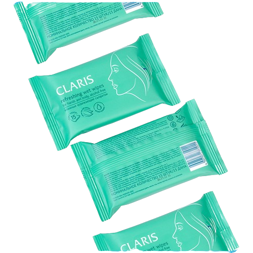 Wet Wipes Center Seal