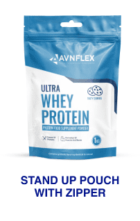 Stand Up Pouch with Zipper