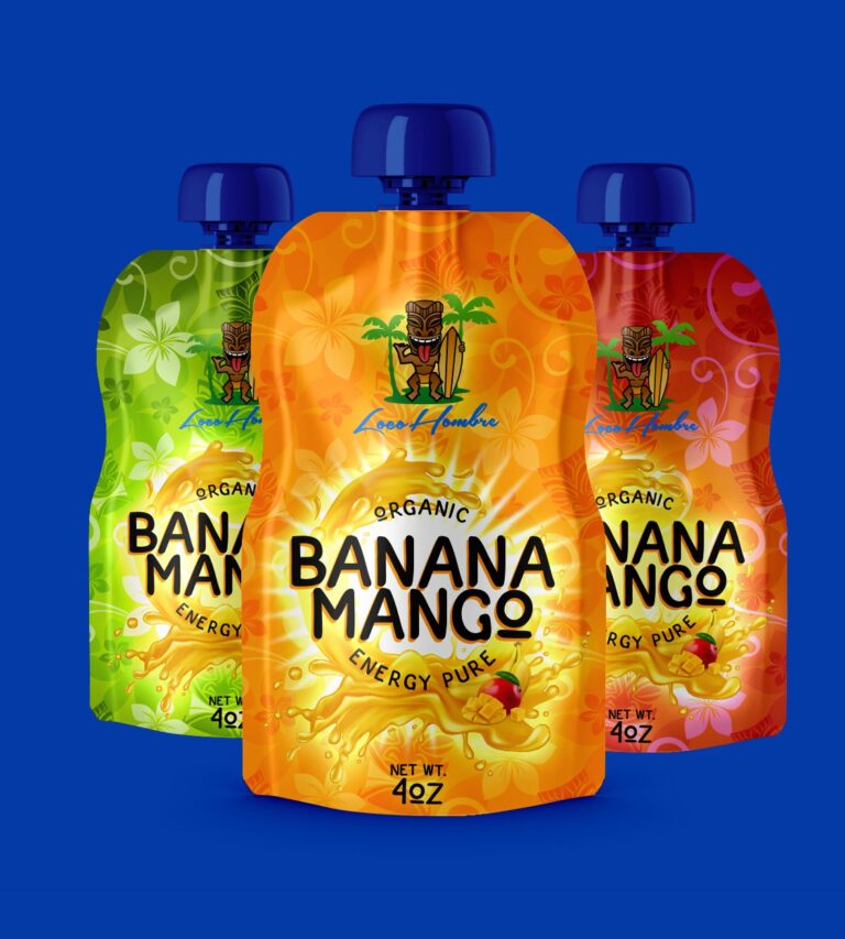 Food Pouch Packaging Design