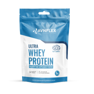 whey Protein Pouch Packaging Design