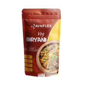 Biryani Pouch Packaging Design